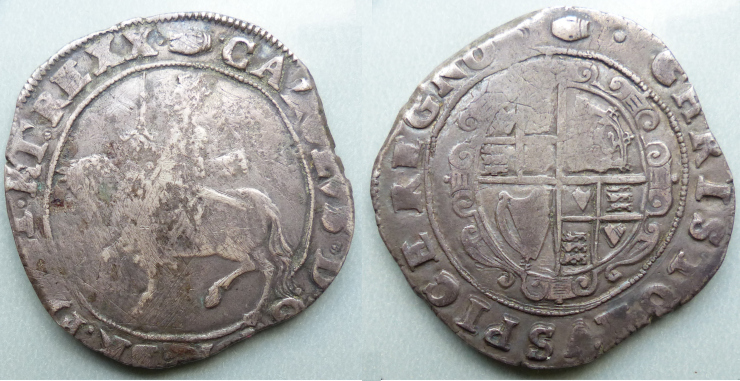 Charles I Tower mint halfcrown REXX error Charles I Tower mint halfcrown REXX error
